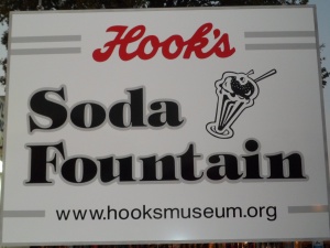 Hook's Soda Fountain Sign 